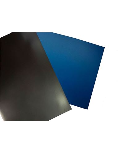 Comprar hoja de imán flexible azul 42x29.7x0.075 cm