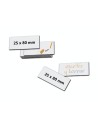 50 Etiquetas Magnéticas Blanco Board 25mm x 80mm x 0.9mm