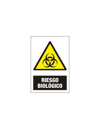 Señal Magnética Advertencia - Riesgo biologico