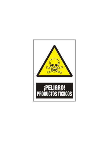 Señal Magnética Peligro - Productos tóxicos