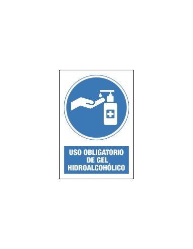 Señal Magnética COVID - oblig. gel hidroalcoholico