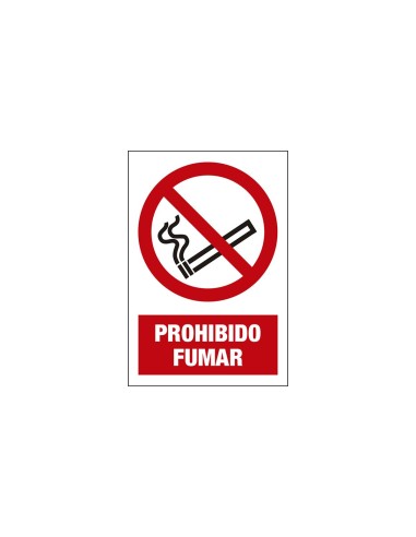 Señal Magnética Prohibición - Fumar