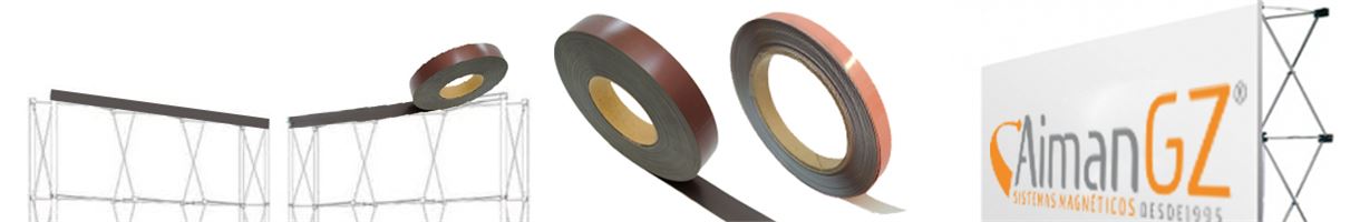 Comprar cintas magnéticas adhesivas de imán flexible